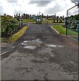 NS8859 : Stane Cemetery by Jim Smillie