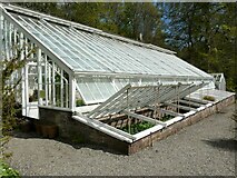 NS3478 : Greenhouse and cold frames by Richard Sutcliffe
