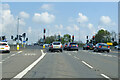 A lot of traffic lights, Bedford