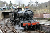 SJ2142 : 5322 at the end of the line, Llangollen Railway by Martin Tester