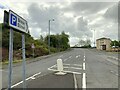 Sign for Brook Street car park, Omagh