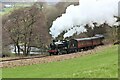 Heading west beyond Glyndyfrdwy, Llangollen Railway