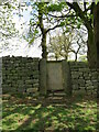 Quaker burial ground - entrance