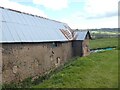 Barn wall at Pitt Farm, Culmstock