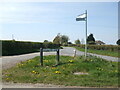 Road junction on Claypit Hill