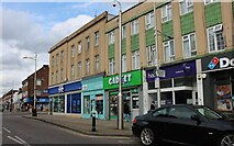 TQ4489 : Shops on Barkingside High Street by David Howard