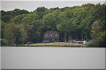 TQ3540 : Sailing club, Hedgecourt Lake by N Chadwick