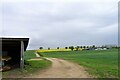 Footpath to Folkingham north from West Laughton