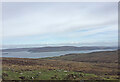 NG1654 : View to Loch Dunvegan on the way to Dunvegan Head Trig Point by thejackrustles