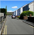 NNW along Brynawel Road, Ystradgynlais 