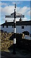 Direction Sign ? Signpost in Newchurch, Goldshaw Booth parish