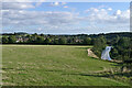 Canal and Staffordshire farmland near Swindon