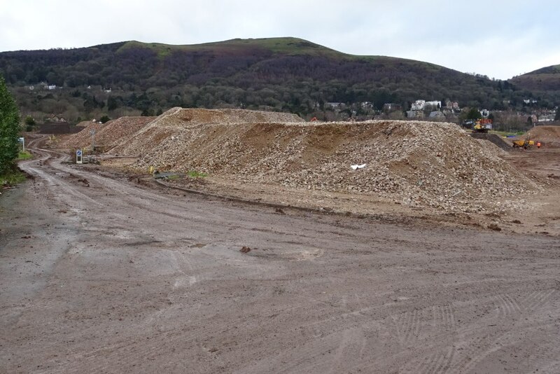 Construction work on Malvern Rise - 19... © Philip Halling :: Geograph ...