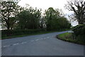 Ashby Lane at the junction of Cauldwell Lane