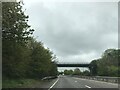 Minor road crossing the A14 - Eastbound