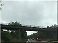 Wood Road crossing the A14 - Eastbound