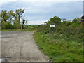 Track around Downhall Beach Estate