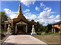 SP0486 : Buddhist monastery and pagoda, Osler Street, Ladywood by A J Paxton