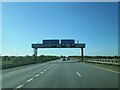 Get  in  lane  motorway  split  M18  and  M180