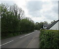 SO3202 : Towards a bend in the A472 beyond  Little Mill, Monmouthshire by Jaggery