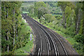 Railway line north past Twitton