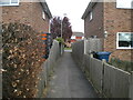 Footpath to Sutton Close, Sutton Bonington