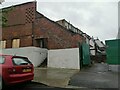 Rear of shops on Finchley Road, Temple Fortune