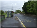 Bus stop and shelter on Ayr Road (B7038)