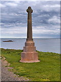 NU1241 : Holy Island War Memorial by David Dixon