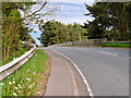 Old Great North Road crossing the Modern A1