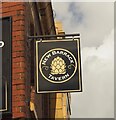 The sign of the New Barrack Tavern