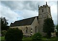 St Nicholas, Kemerton: rear view