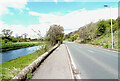 Main Street (A76) beside the River Nith, Kelloholm