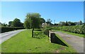 Old and new roads at Aketon