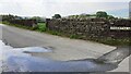 Field gateway on SW side of Swartha Lane at Brown Bank Lane junction