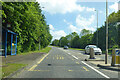 Bus stop on A361 Hilperton Drive