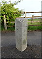 Old milestone beside Kilmaurs Road (B751)