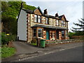 Houses on the A735 north of Dunlop