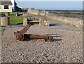 Rusty old anchor