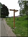 Signpost on the Antonine Wall