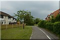 Cycle path in New Earswick