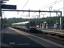 SE2436 : Local train at Kirkstall Forge station by Stephen Craven