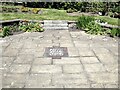 NJ7900 : Sundial in the Walled Garden by Oliver Dixon