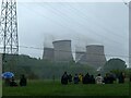 SK0517 : Rugeley Cooling Towers demolition - 4 by Alan Murray-Rust