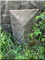 SK2786 : Old Boundary Marker on the A57 Manchester Road by C Brash