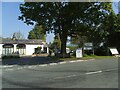 Road junction at the east end of Wigglesworth village