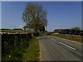 Old road sign west of Wigglesworth