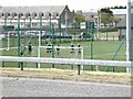 Football match in progress