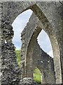 Three arches at Talley Abbey