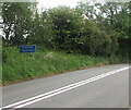 SO3102 : Bilingual village boundary sign, Little Mill, Monmouthshire by Jaggery